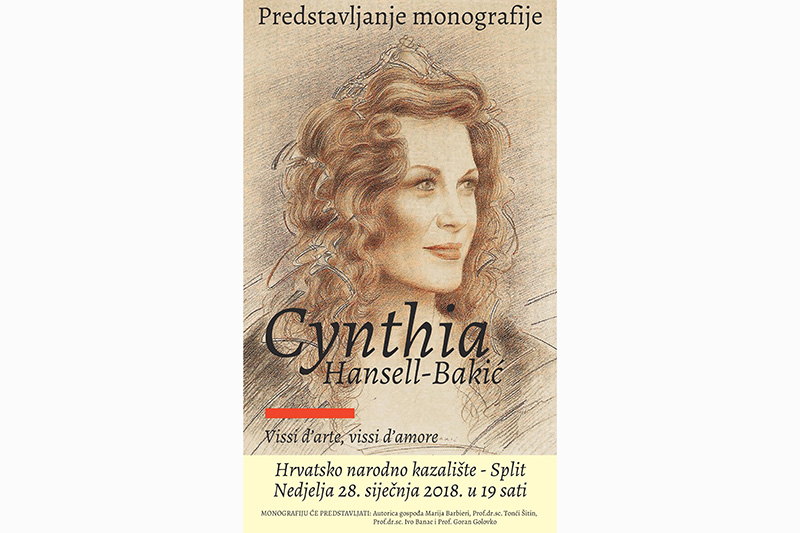 U splitskom HNK predstavljanje monografije Cynthia Hansell Bakić