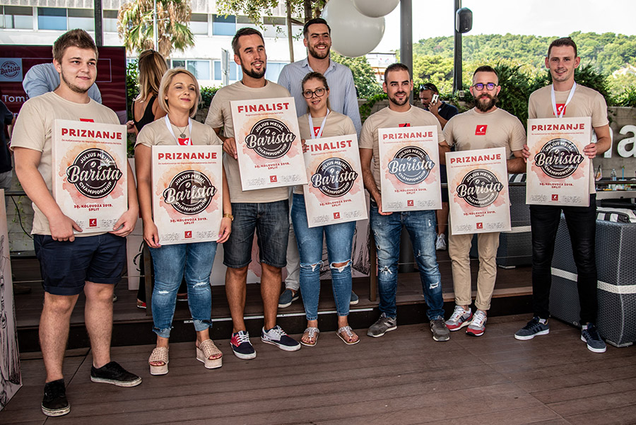 U Splitu odabrana zadnja dva finalista regionalnog natjecanja Julius Meinl Barista Championship
