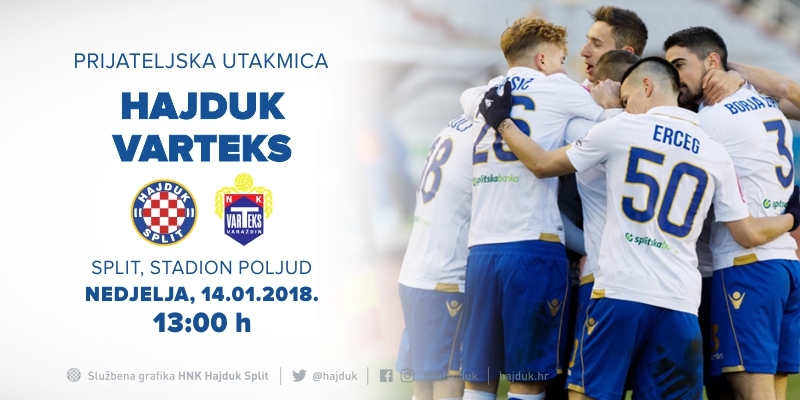 Promijenjena satnica prijateljske utakmice Hajduk – Varteks