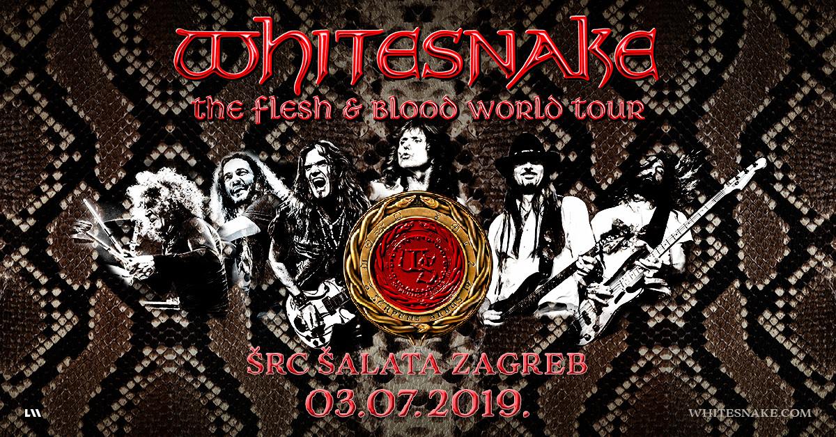 Whitesnake stižu u Hrvatsku