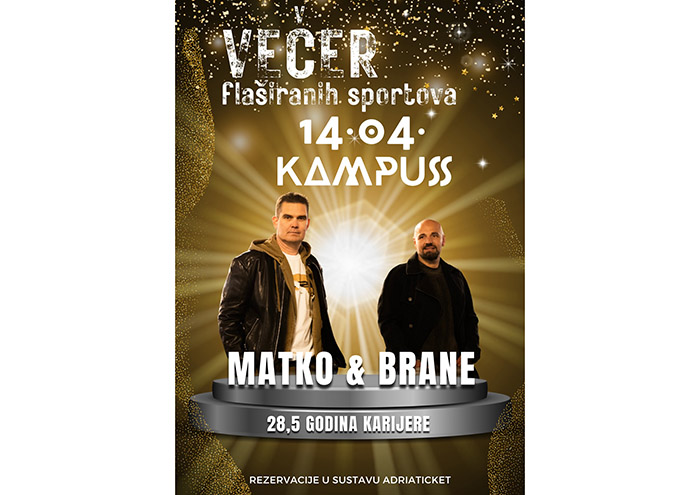 Matko i Brane stižu na splitski Kampus