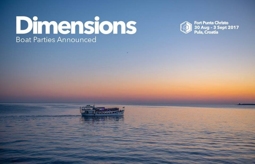 Više od 20 party brodova u morskoj avanturi Dimensions festivala