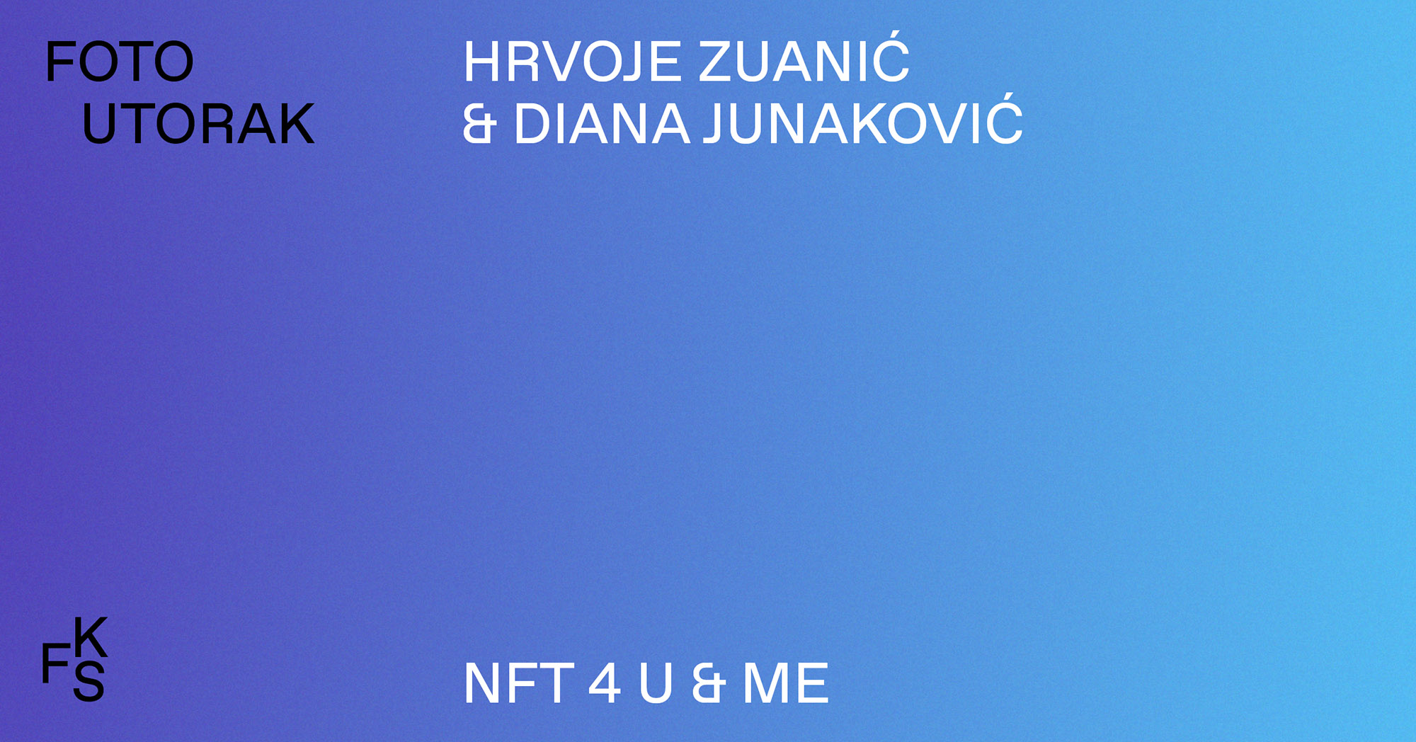 Foto utorak nastavlja se temom ”NFT for u & me”