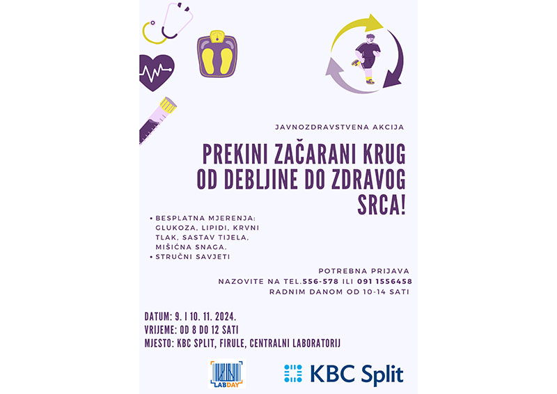 Javnozdravstvena akcija “Prekini začarani krug – od debljine do zdravog srca!”