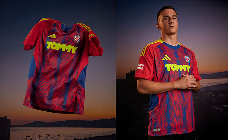 Hajduk i adidas spojili nogomet i glazbu: novi gostujući dres lansiran na Ultri