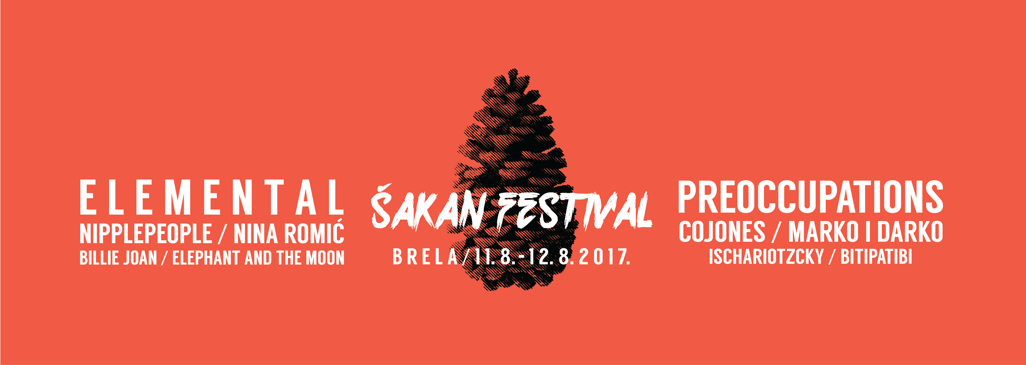 Drugo izdanje ŠAKAN Festivala 11. i 12. kolovoza 2017.