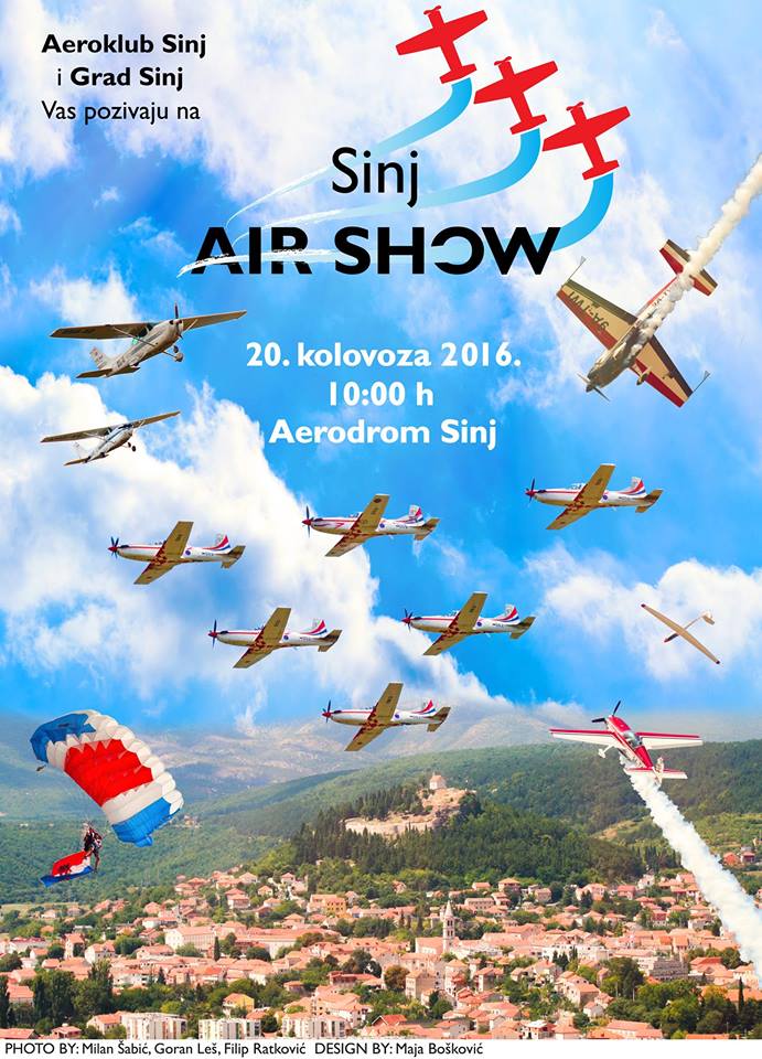 Dođite na Sinj Air Show 2016.