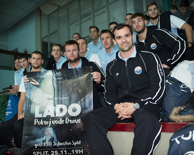 Ivo Perkušić, Anamarija Asanović i splitski vaterpolisti otkrili zajedničku ljubav