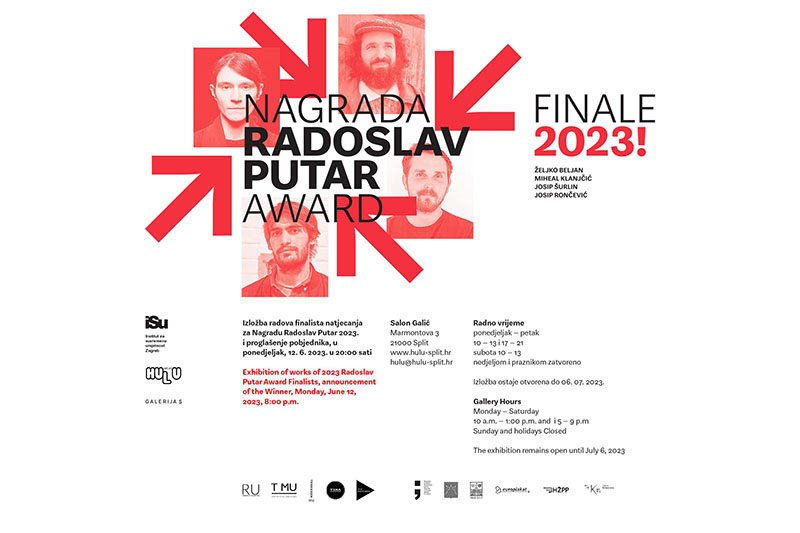 Izložba finalista i dodjela prestižne nagrade Radoslav Putar održati će se u kultnom Salonu Galić