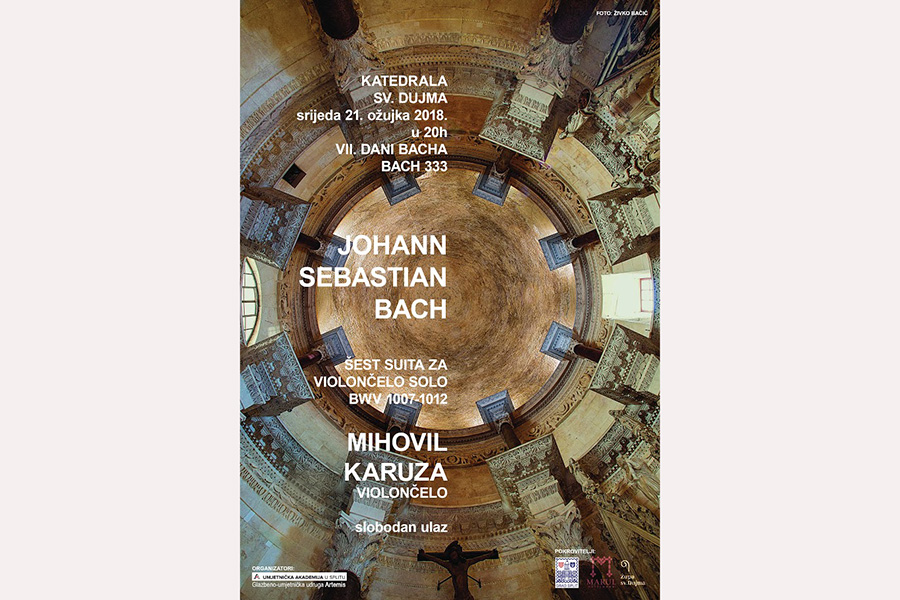 Festival „Bach 333“ – 7. Dani J.S. Bacha u Splitu