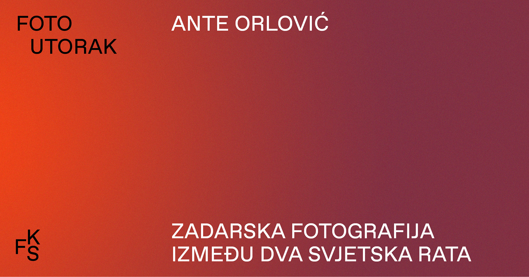 Foto utorak donosi zanimljivo predavanje o zadarskoj fotografiji između dva svjetska rata
