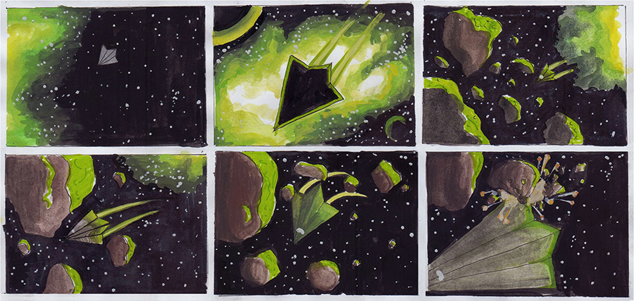 Izložba stripova nastalih tijekom 24-satnog crtanja stripa u Školi likovnih umjetnosti Split