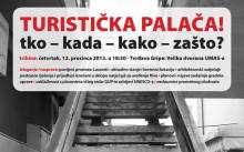 GIST poziva na tribinu o Turističkoj palači