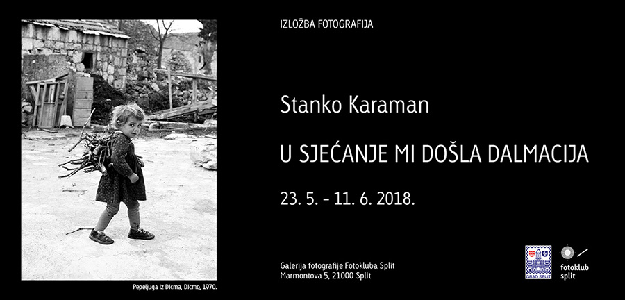 Izložba poznatog splitskog fotoreportera Stanka Karamana u Fotoklubu Split