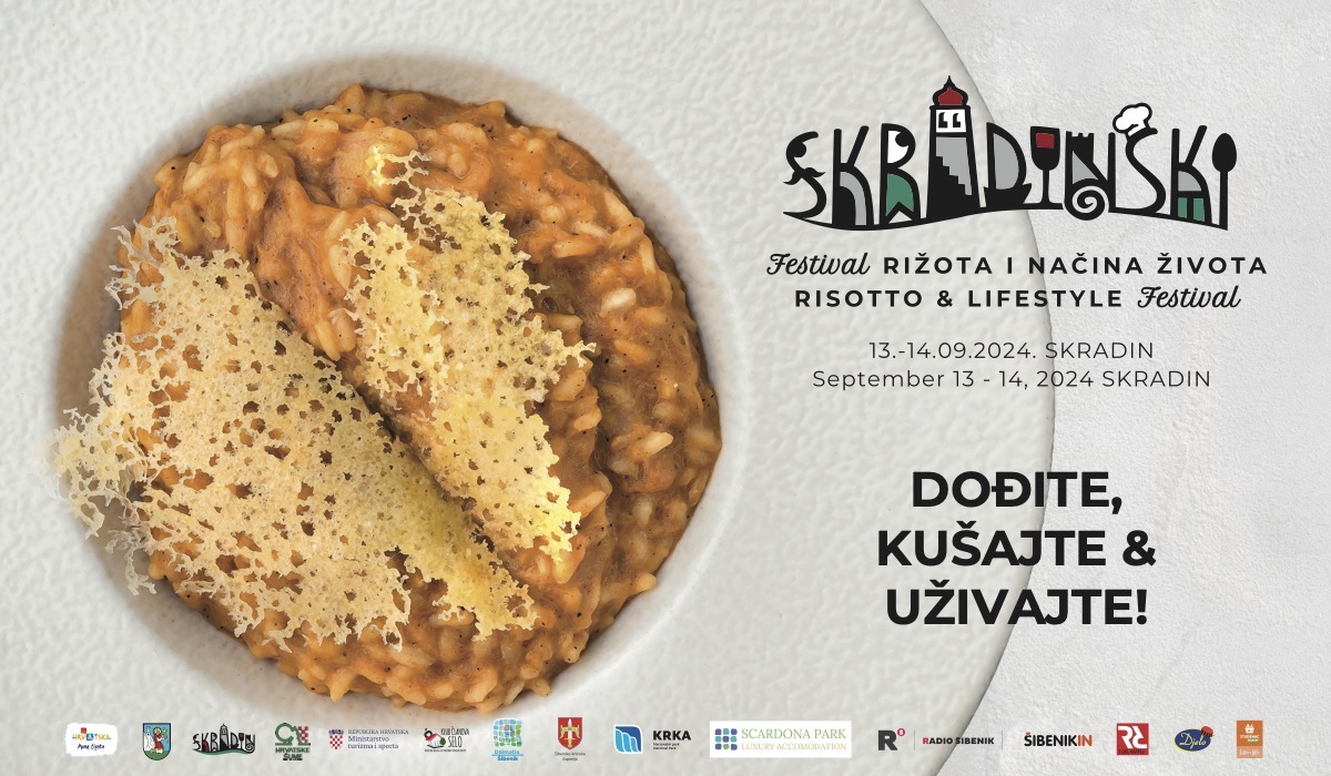 Skradinski festival rižota i načina života:  Dođite, kušajte & uživajte!