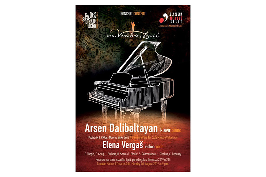 Koncert pobjednika VIII.Ciklusa mladih glazbenika mo. Vinko Lesić na Splitskom ljetu