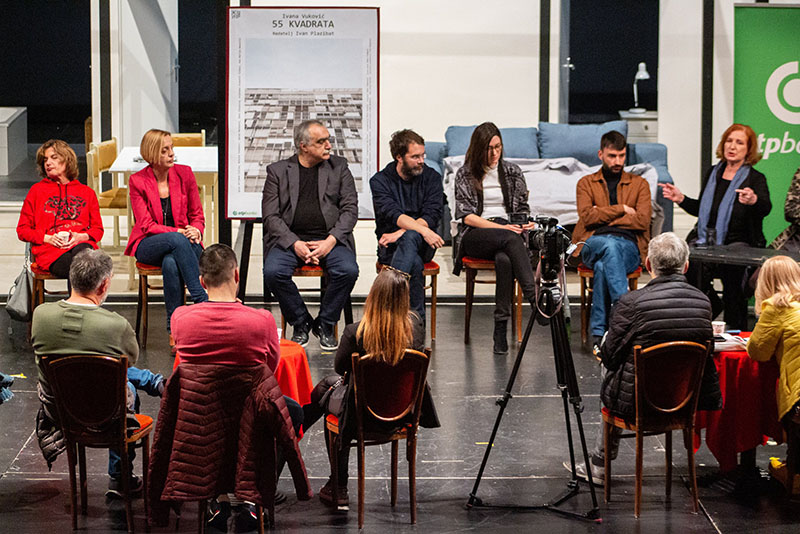 Praizvedba drame 55 kvadrata Ivane Vuković o Splitu 21. stoljeća