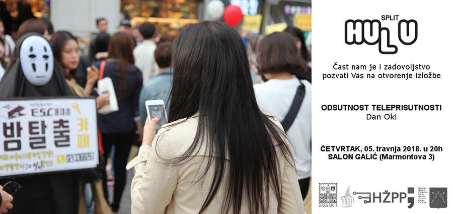 Izložba  Dana Okija ‘Odsutnost teleprisutnosti’ u Salonu Galić