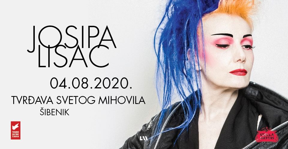 Josipa Lisac u pratnji svog sjajnog banda dolazi na predivnu Tvrđavu Sv. Mihovila