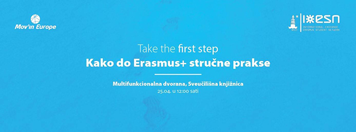 Kako do Erasmus+ stručne prakse – Take the first step with ESN Split
