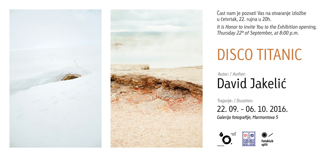 David Jakelić izlaže u Fotoklubu Split
