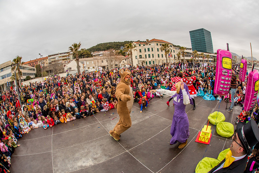 Krnjevalska nedjelja u Splitu prepuna događanja