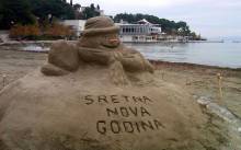 Splićanima sretnu Novu poželio i Pijesko