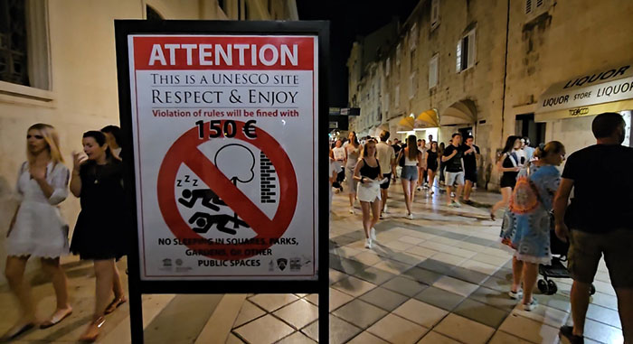 Postavljena upozorenja na kazne zbog remećenja javnog reda i mira