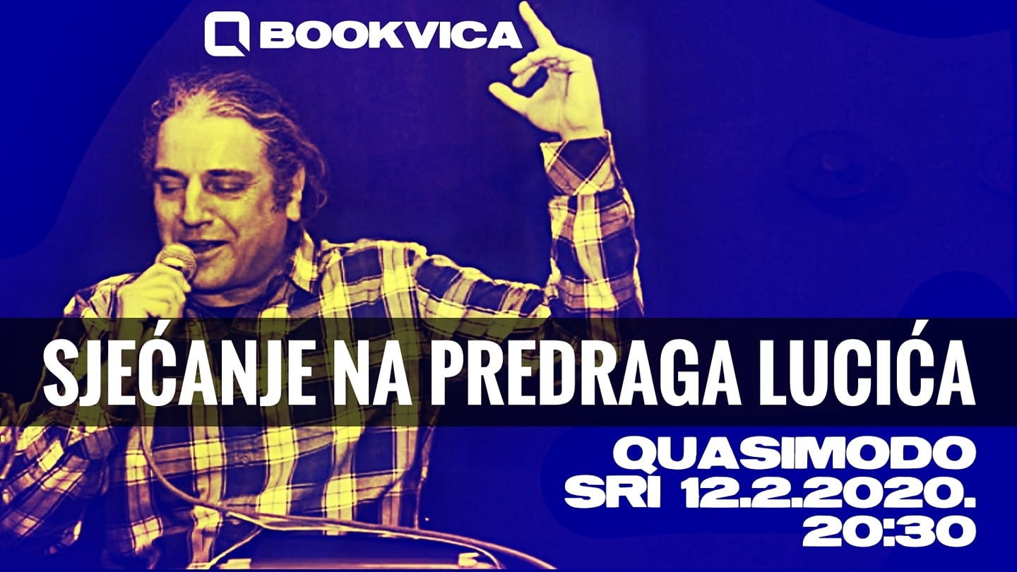Bookvica: sjećanje na Predraga Lucića
