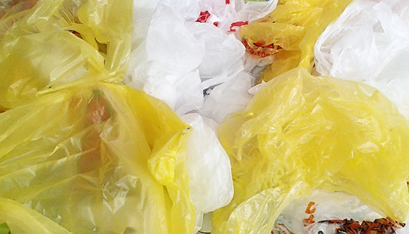 Plastične zamijeni za platnenu vrećicu