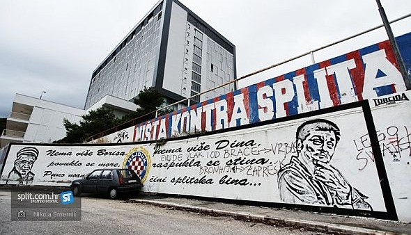 Sramota: Šarali po muralu za Borisa i Dina