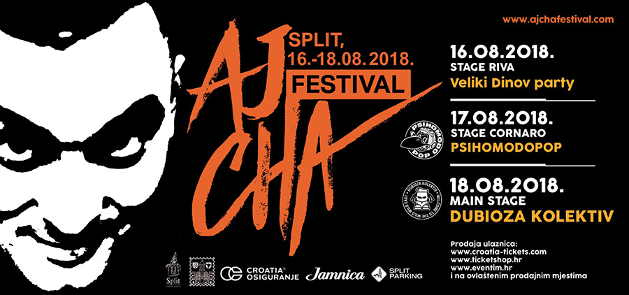 Počinje drugi Aj Cha festival – Tri dana tuluma u Splitu u čast Dinu Dvorniku!