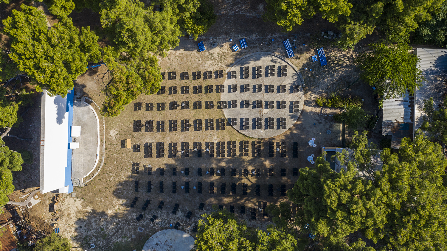 Evo kako izgledaju Bačvice uoči večerašnjeg otvaranja 13. FMFS-a