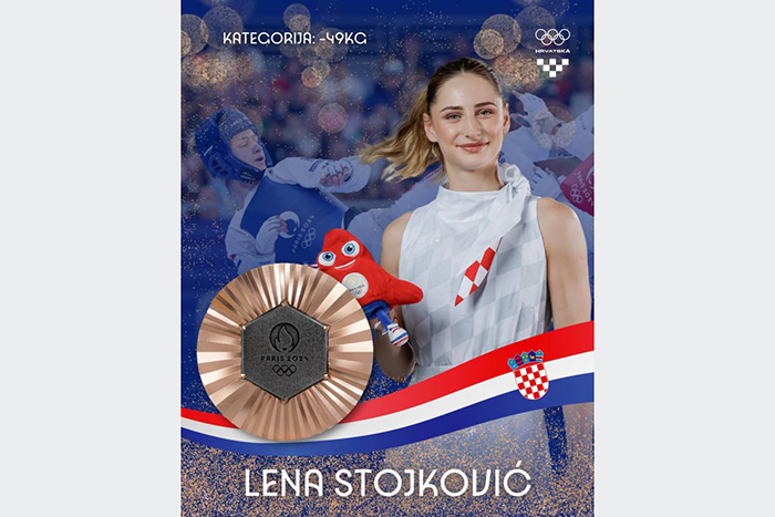 Lena Stojković osvojila je brončanu medalju na Olimpijskim igrama u Parizu