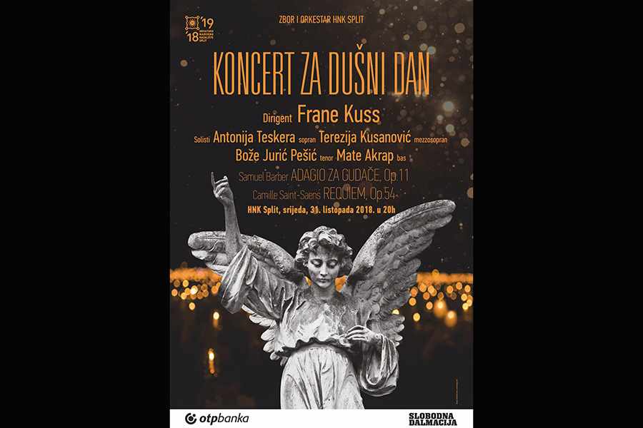 Koncert za Dušni dan Zbora i Orkestra HNK Split