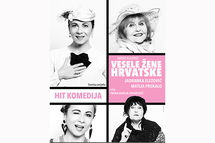 Komedija “Vesele žene Hrvatske” gostuje u Splitu
