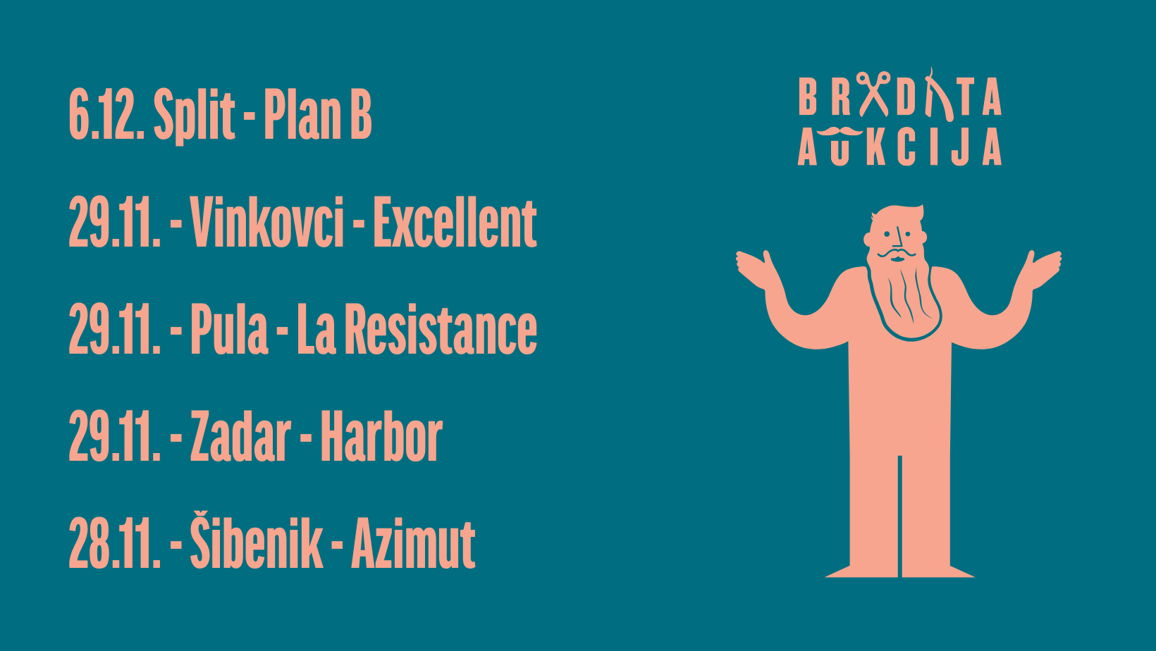 Krenula 9. Bradata aukcija