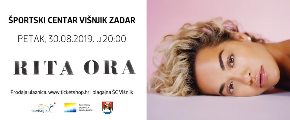 Rita Ora nastupit će u Zadru krajem kolovoza!