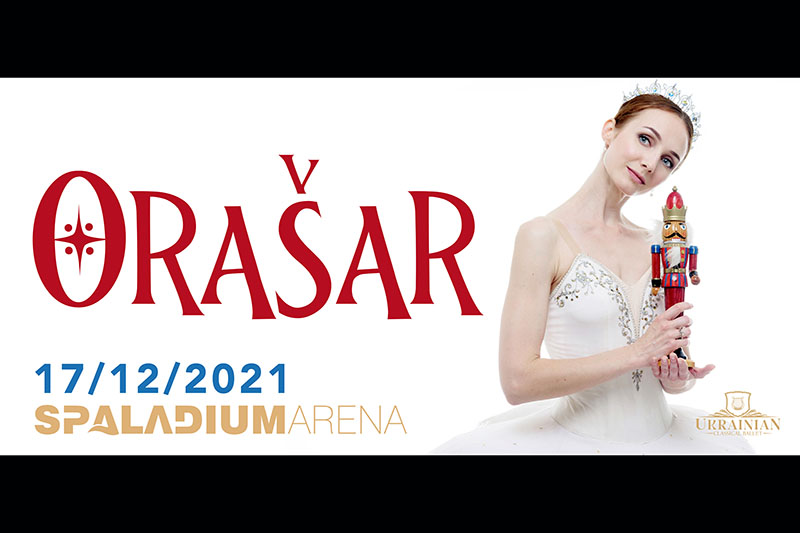 Baletna bajka Orašar u Spaladium Areni