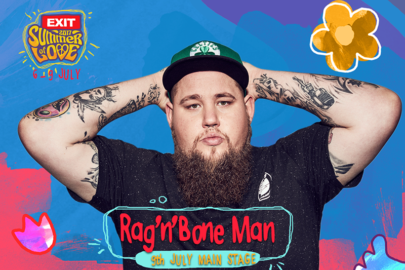 Britanski soul glazbenik Rag’n’Bone Man dolazi na glavnu pozornicu Exita