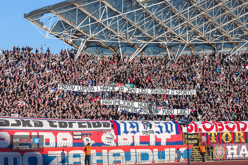 Hajduk izgubio derbi u zadnjim sekundama utakmice