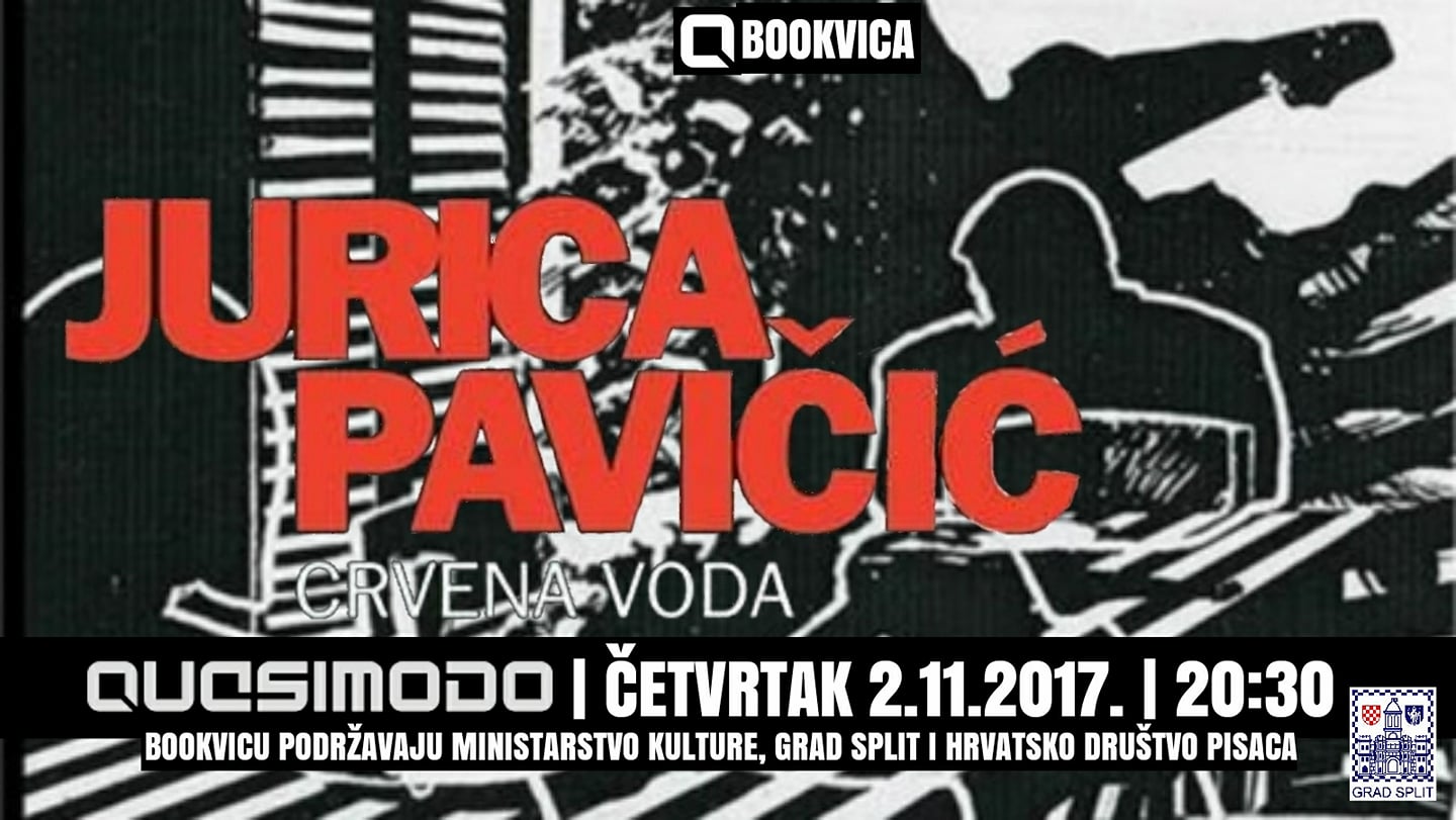 Predstavljanje novog romana Jurice Pavičića u Bookvici