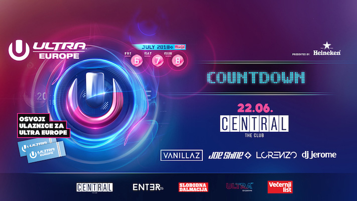 Splitski ULTRA Europe warm-up party ovog petka u Centralu