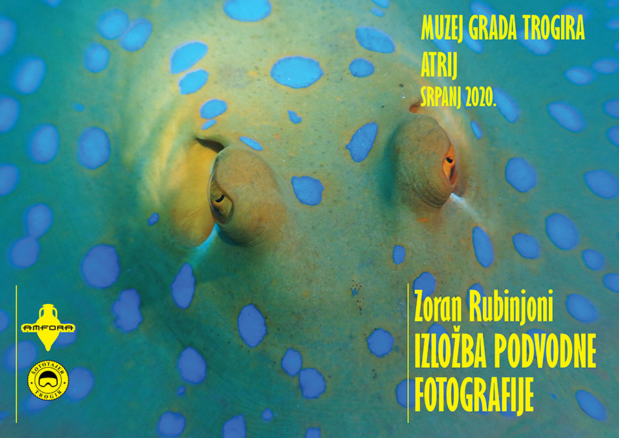 Izložba podvodnih fotografija Zorana Rubinjonija u atriju Muzeja grada Trogira