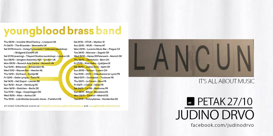 Za posljednji vikend listopada u Judinom drvu jedan glazbeni eksperiment i koncert mjeseca!