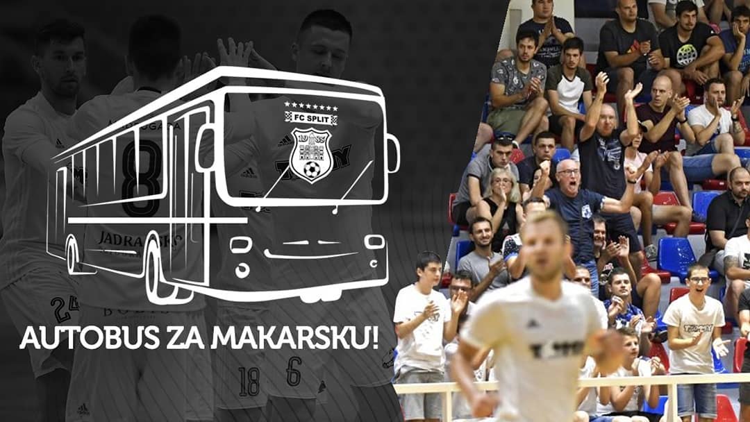 FC Split Tommy organizira autobus za navijače za gostovanje u  Makarskoj
