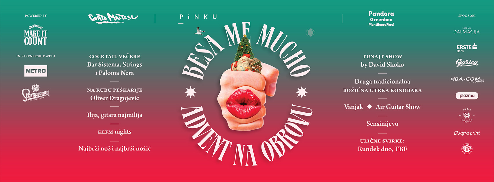 Advent na Obrovu u znaku bese! Pogledajte što vas očekuje ovoga prosinca na jedinstvenoj splitskoj lokaciji