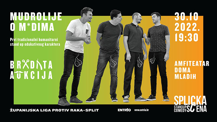 “Mudrolije o mudima” – humanitarni stand-up comedy show