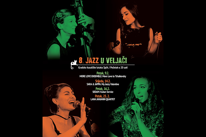 8. Jazz u veljači u Gradskom kazalištu lutaka Split