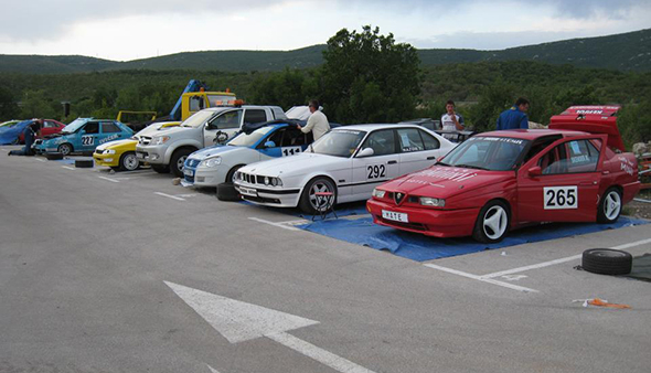 Kronometar utrka u Omišu